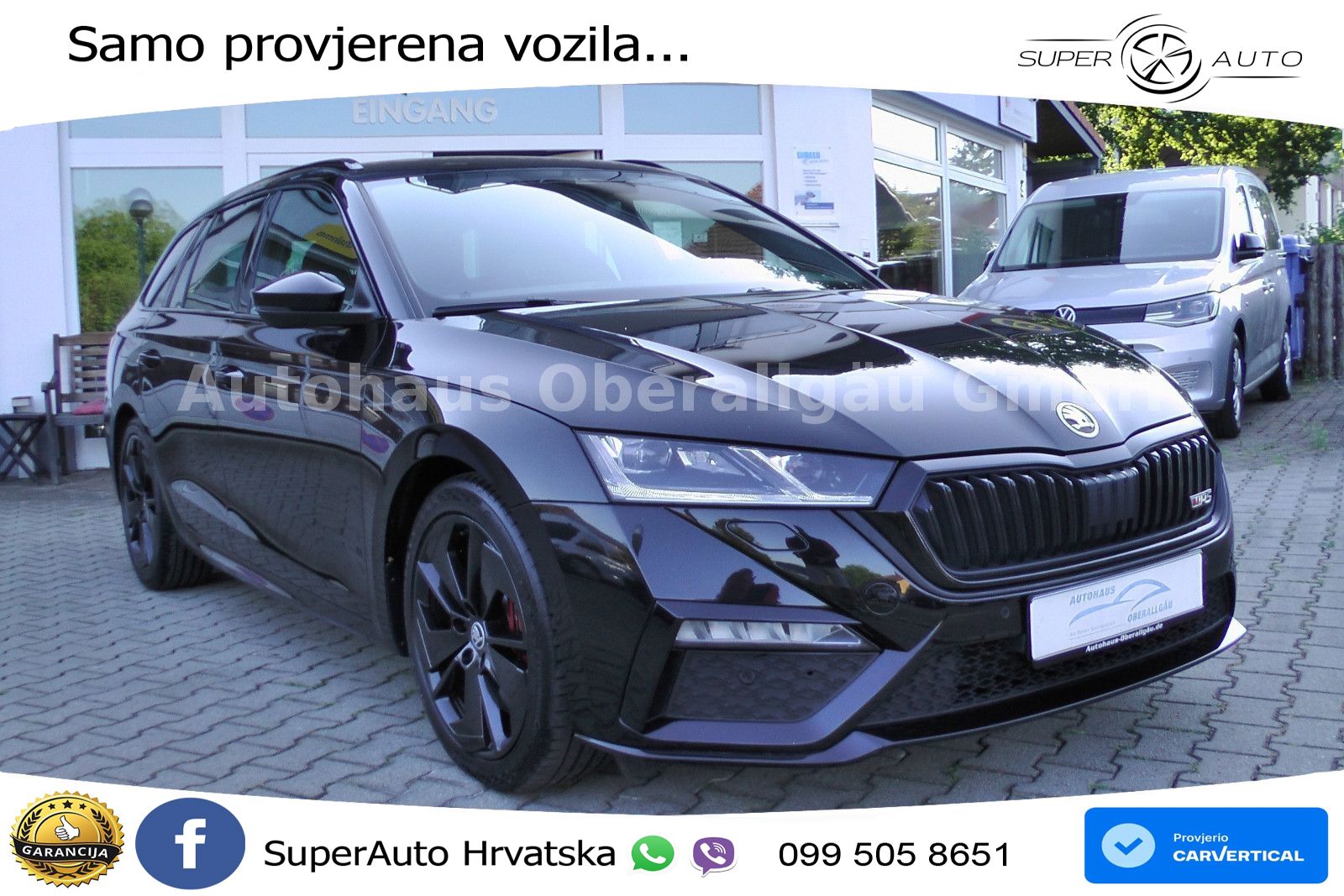 Skoda Octavia IV Combi RS 2.0 TSI (245 KS) DSG LED+GR SJED+ACC