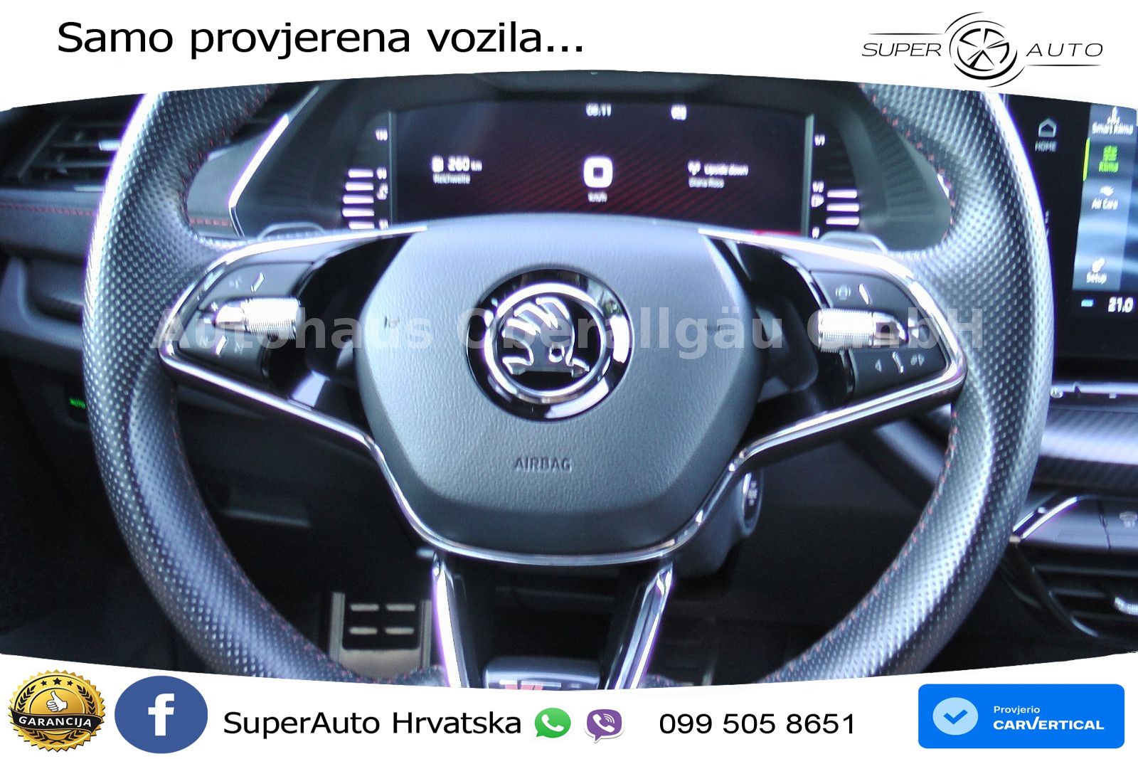 Skoda Octavia IV Combi RS 2.0 TSI (245 KS) DSG LED+GR SJED+ACC