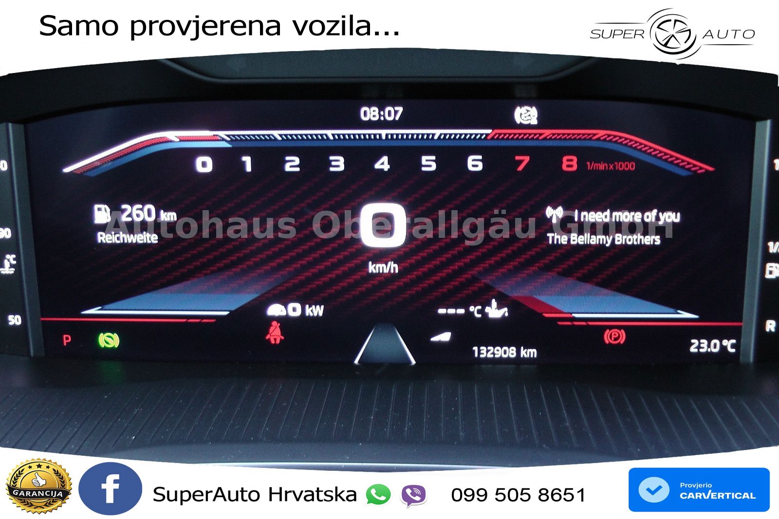 Skoda Octavia IV Combi RS 2.0 TSI (245 KS) DSG LED+GR SJED+ACC