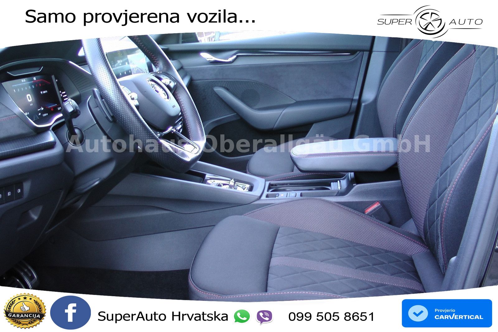 Skoda Octavia IV Combi RS 2.0 TSI (245 KS) DSG LED+GR SJED+ACC