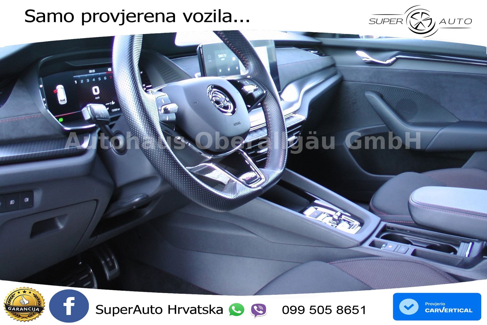 Skoda Octavia IV Combi RS 2.0 TSI (245 KS) DSG LED+GR SJED+ACC