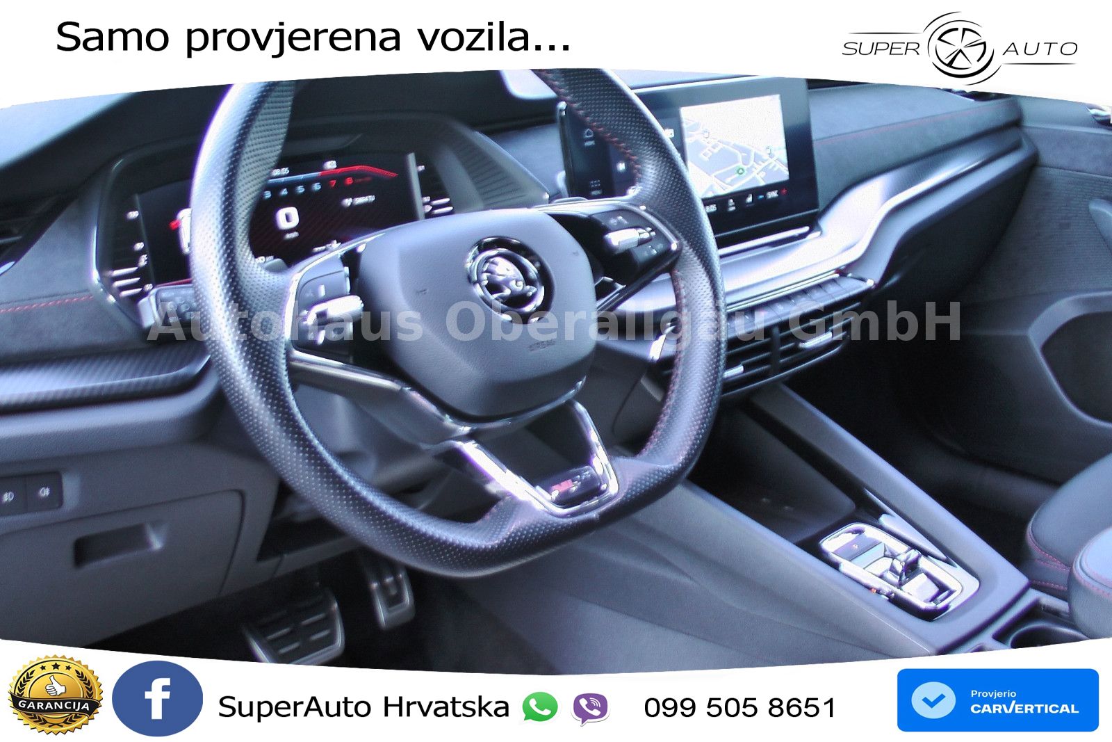 Skoda Octavia IV Combi RS 2.0 TSI (245 KS) DSG LED+GR SJED+ACC