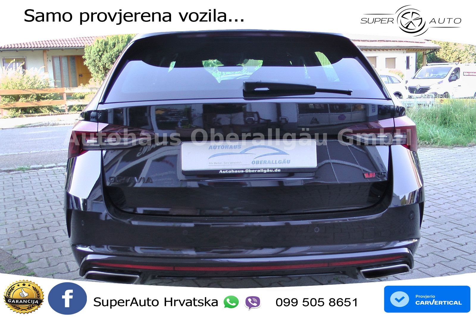 Skoda Octavia IV Combi RS 2.0 TSI (245 KS) DSG LED+GR SJED+ACC