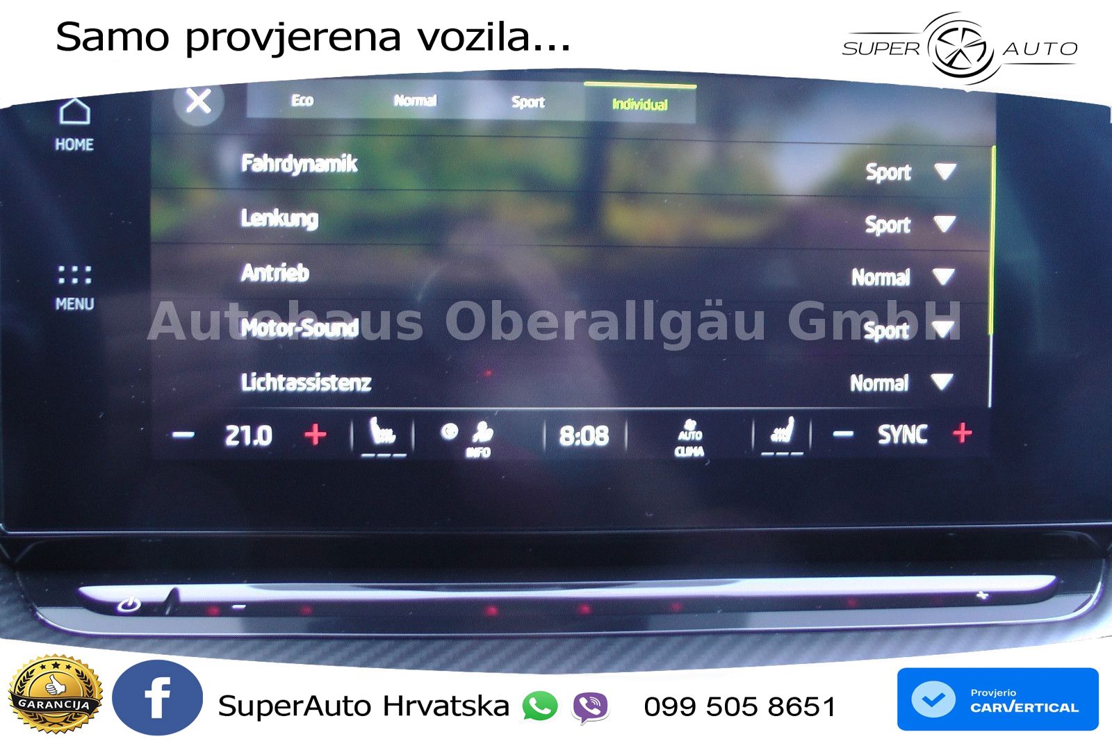 Skoda Octavia IV Combi RS 2.0 TSI (245 KS) DSG LED+GR SJED+ACC