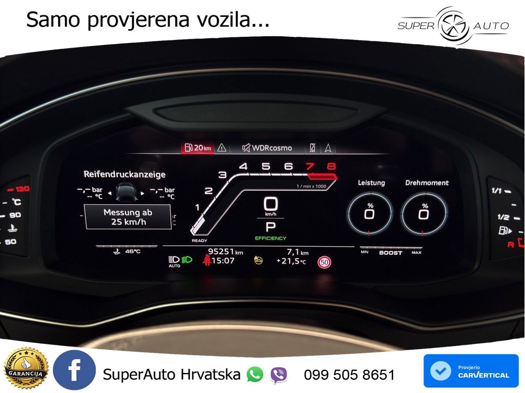 Audi RS6 Avant 4.0 TFSI V8 (600 KS) quattro Tiptronic MATRIX+GR SJED+KAM