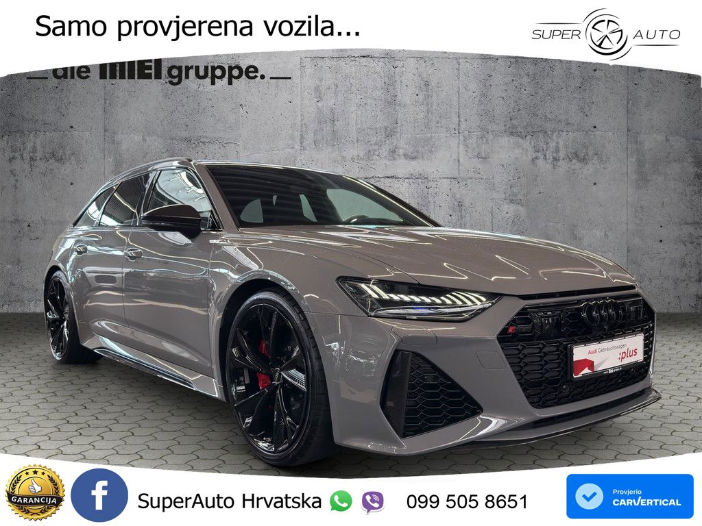 Audi RS6 Avant 4.0 TFSI V8 (600 KS) quattro Tiptronic MATRIX+GR SJED+KAM