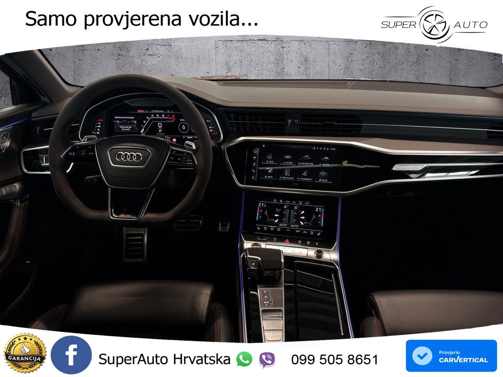 Audi RS6 Avant 4.0 TFSI V8 (600 KS) quattro Tiptronic MATRIX+GR SJED+KAM