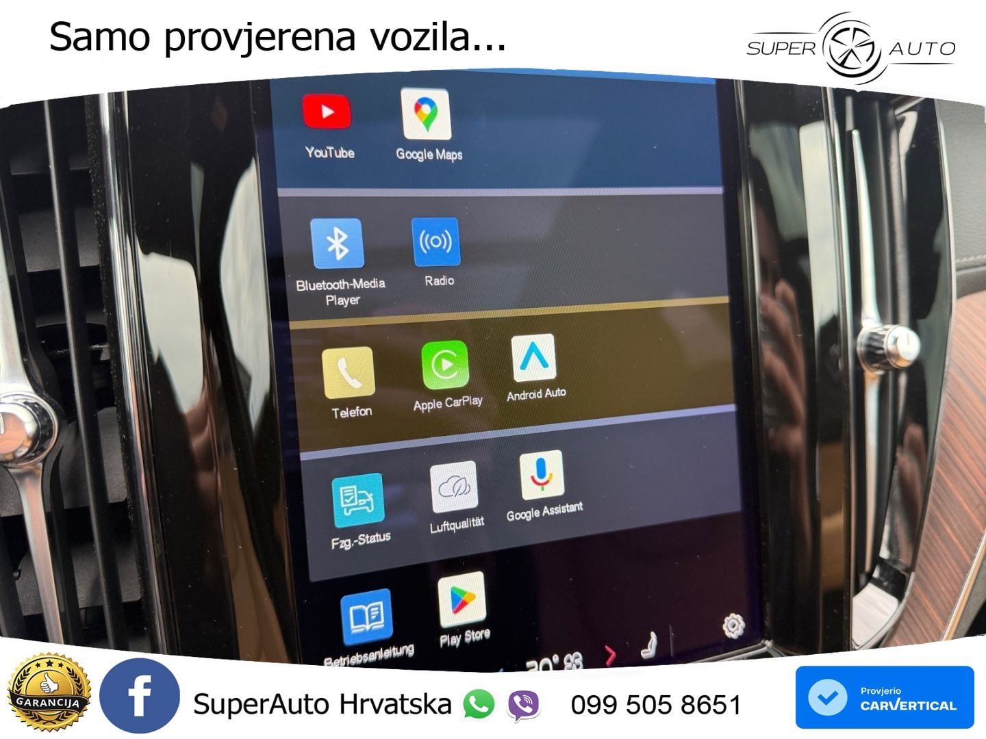 Volvo XC60 B5 Diesel AWD Geartronic ZRAČNI+ACC+GR SJED+KAM+PANO