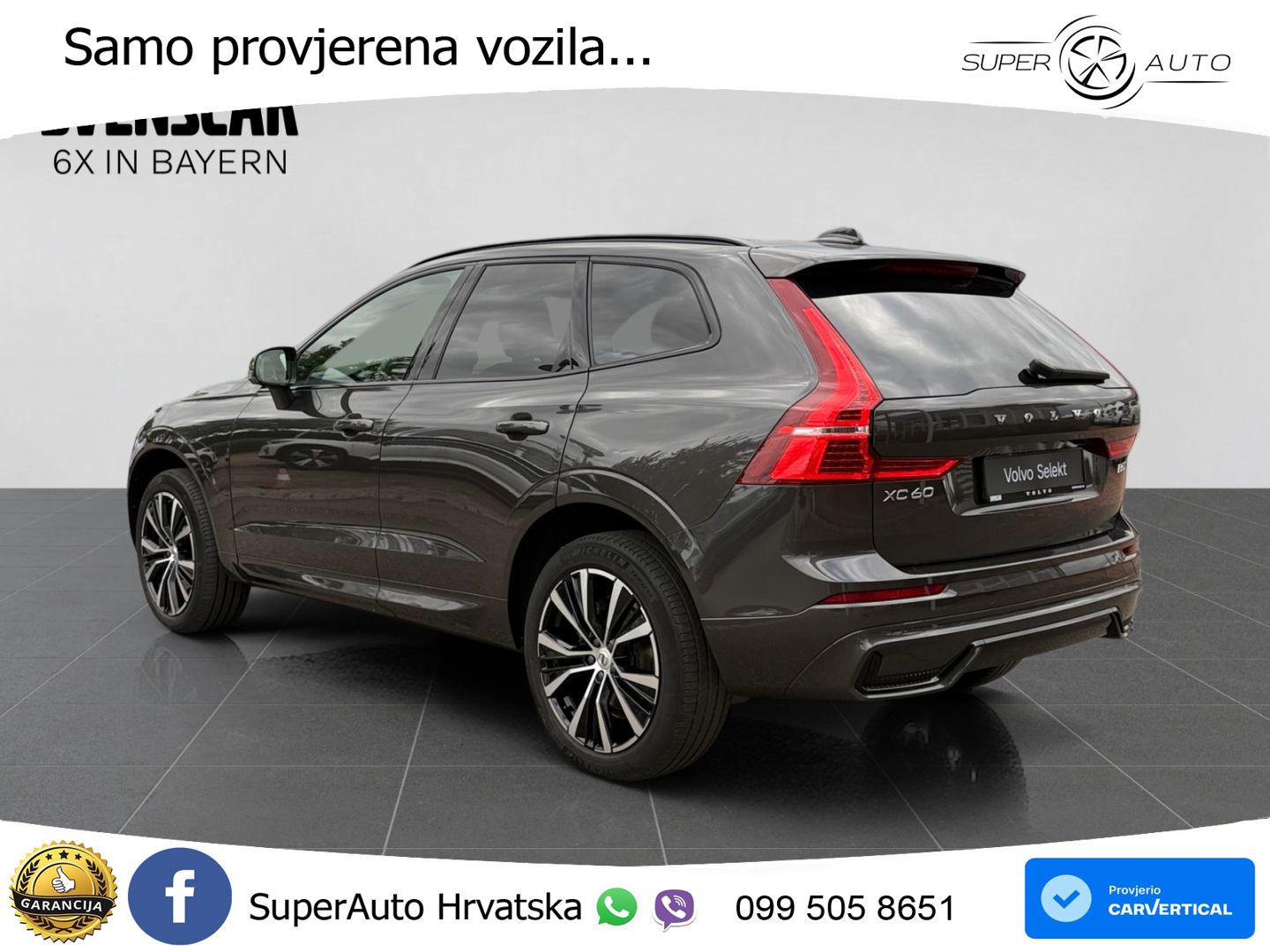 Volvo XC60 B5 Diesel AWD Geartronic ZRAČNI+ACC+GR SJED+KAM+PANO