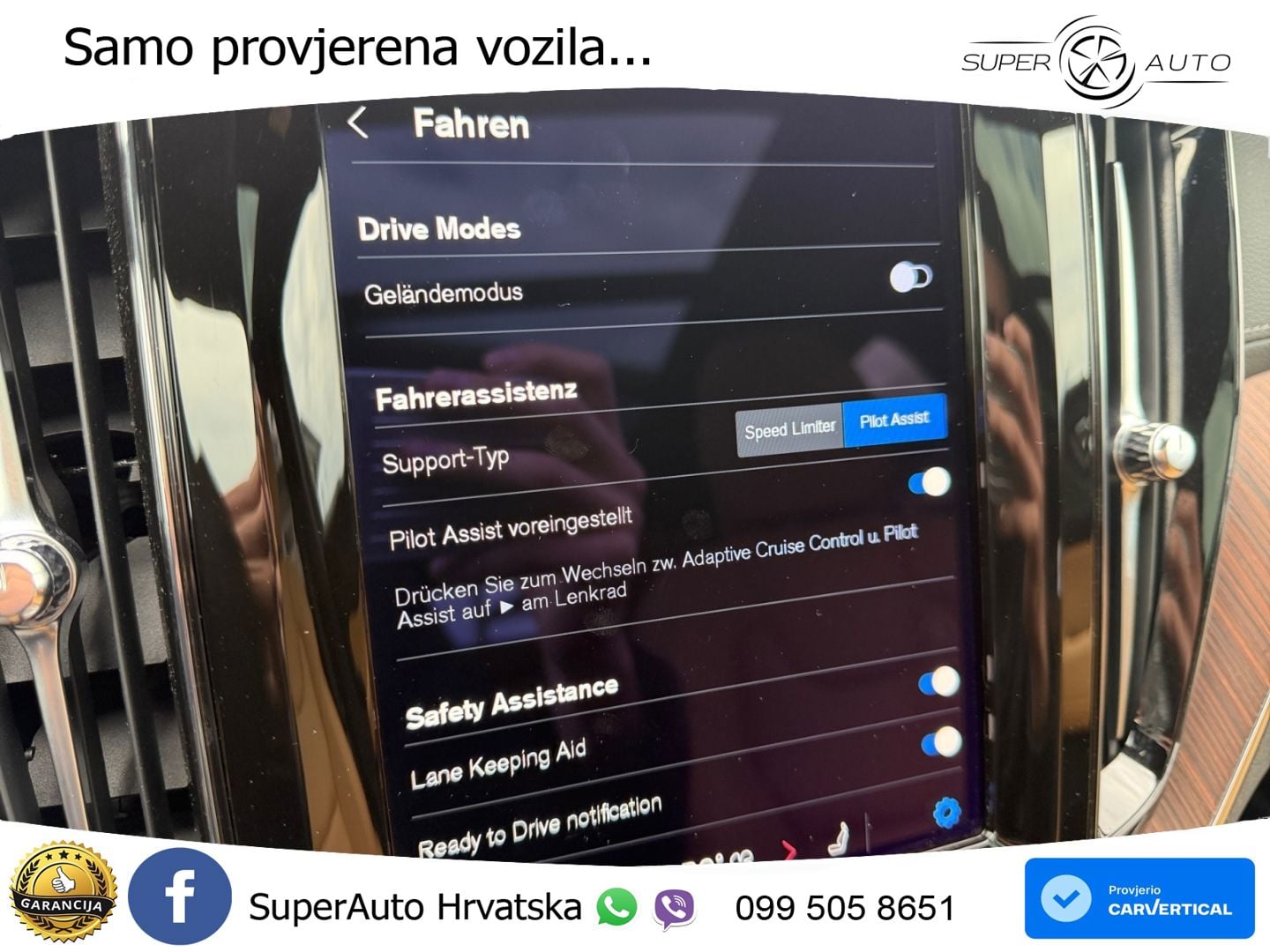 Volvo XC60 B5 Diesel AWD Geartronic ZRAČNI+ACC+GR SJED+KAM+PANO