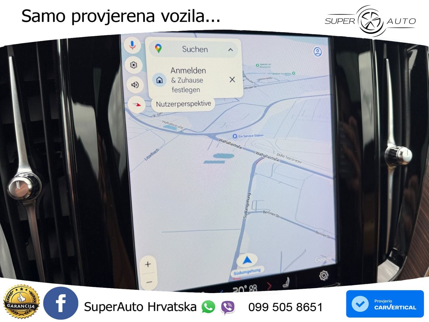Volvo XC60 B5 Diesel AWD Geartronic ZRAČNI+ACC+GR SJED+KAM+PANO