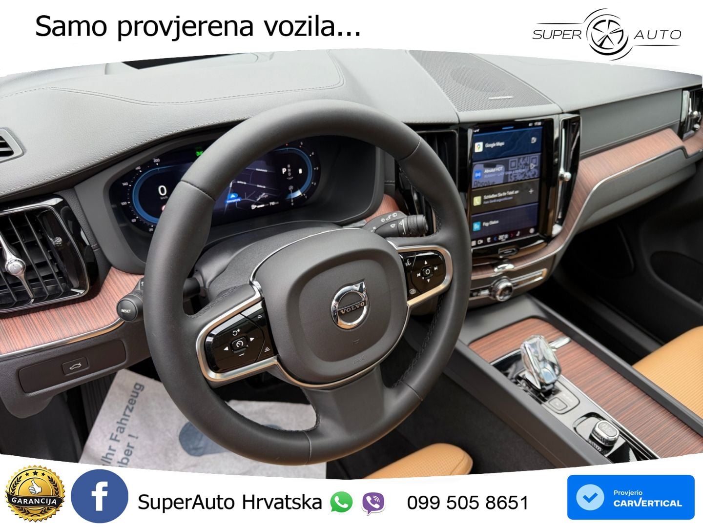 Volvo XC60 B5 Diesel AWD Geartronic ZRAČNI+ACC+GR SJED+KAM+PANO