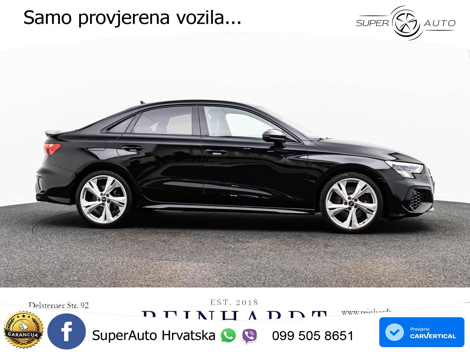 Audi S3 Limuzina 2.0 TFSI (310 KS) quattro S tronic LED+GR SJED+ACC