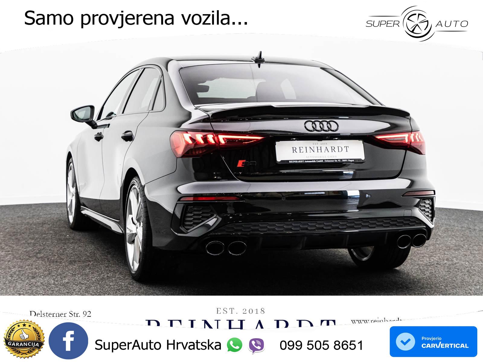 Audi S3 Limuzina 2.0 TFSI (310 KS) quattro S tronic LED+GR SJED+ACC