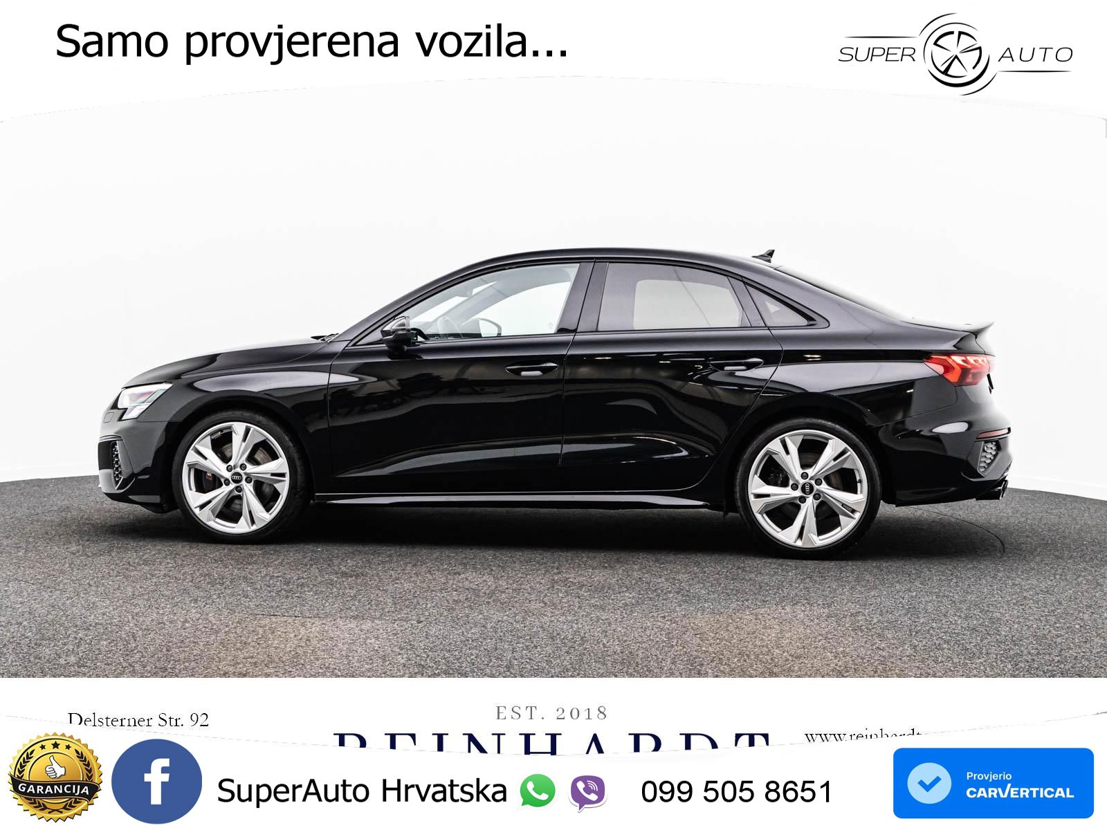 Audi S3 Limuzina 2.0 TFSI (310 KS) quattro S tronic LED+GR SJED+ACC