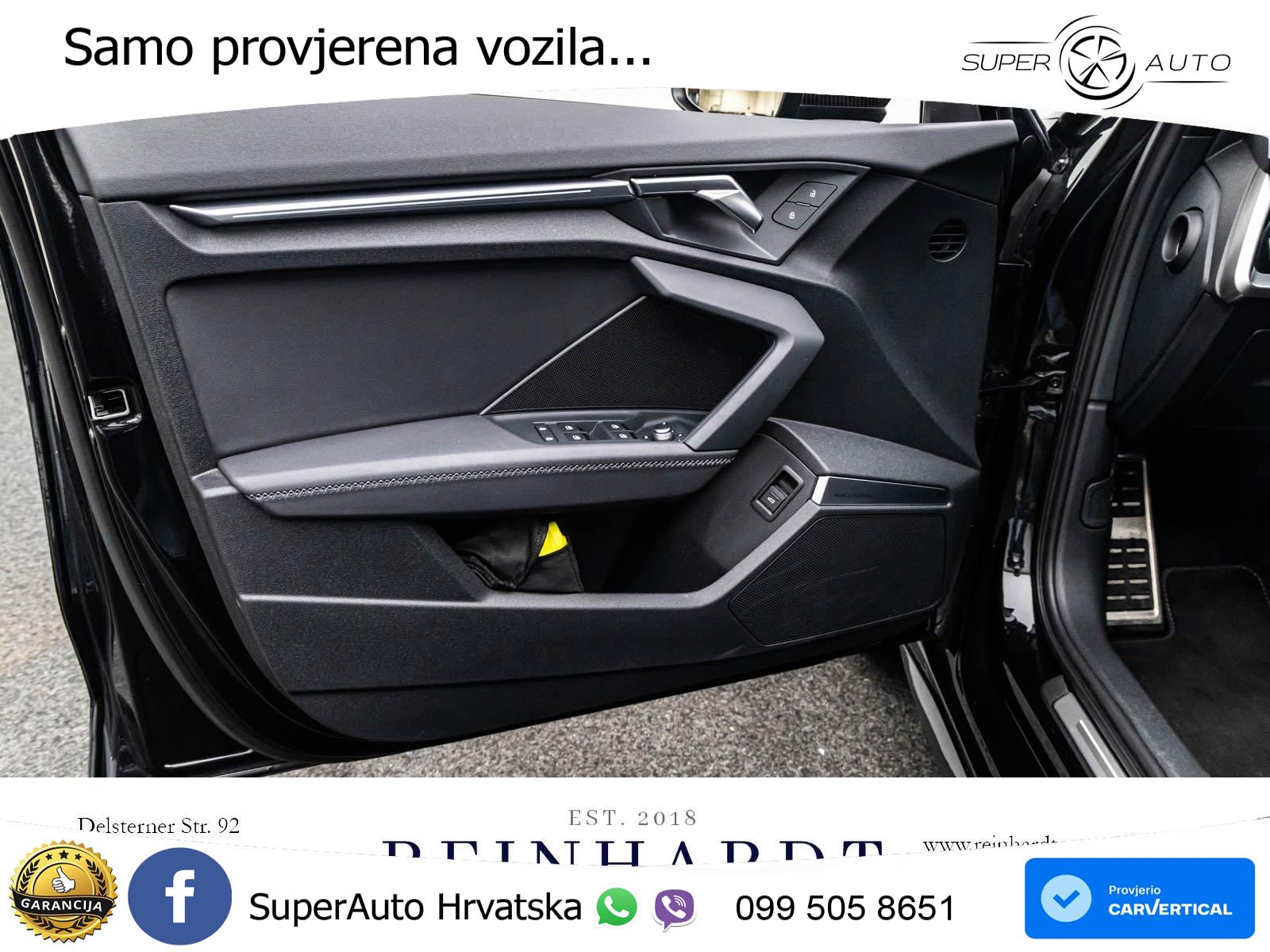 Audi S3 Limuzina 2.0 TFSI (310 KS) quattro S tronic LED+GR SJED+ACC