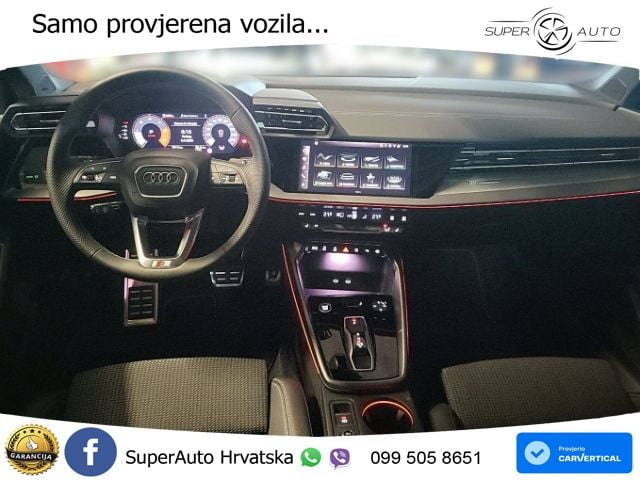 Audi A3 35 TDI (150 KS) S tronic S line LED+ACC