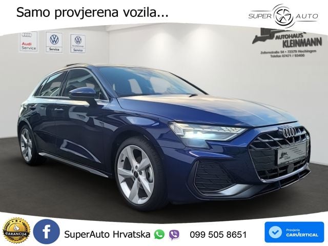 Audi A3 35 TDI (150 KS) S tronic S line LED+ACC