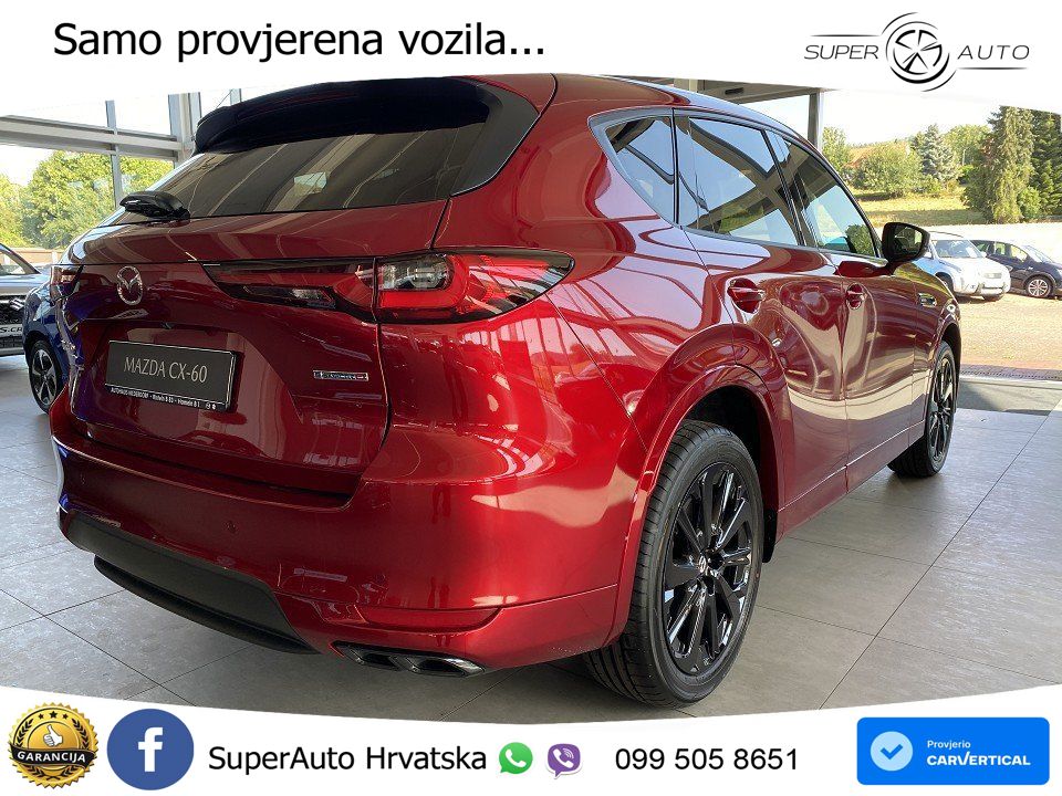 Mazda CX-60 3.3 e-Skyactiv D (254 KS) AWD Automatic LED+GR SJED+ACC