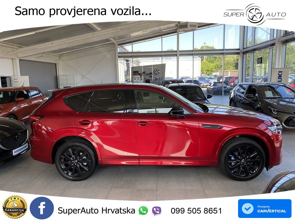 Mazda CX-60 3.3 e-Skyactiv D (254 KS) AWD Automatic LED+GR SJED+ACC