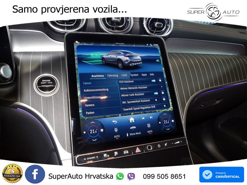 Mercedes GLC Coupe 300de (333 KS) 4MATIC 9G-TRONIC ACC+HEAD+4xGR SJED+360+PANO