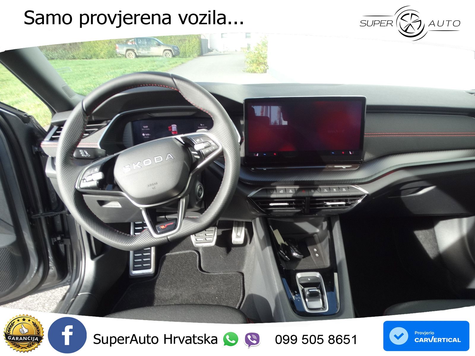 Škoda Octavia Combi RS 2.0 TSI (265 KS) DSG LED+GR SJED+ACC