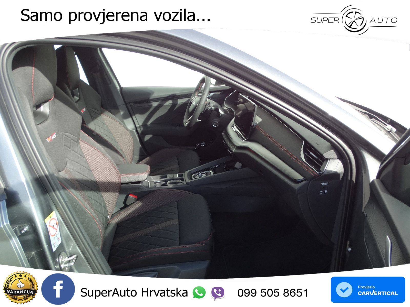 Škoda Octavia Combi RS 2.0 TSI (265 KS) DSG LED+GR SJED+ACC