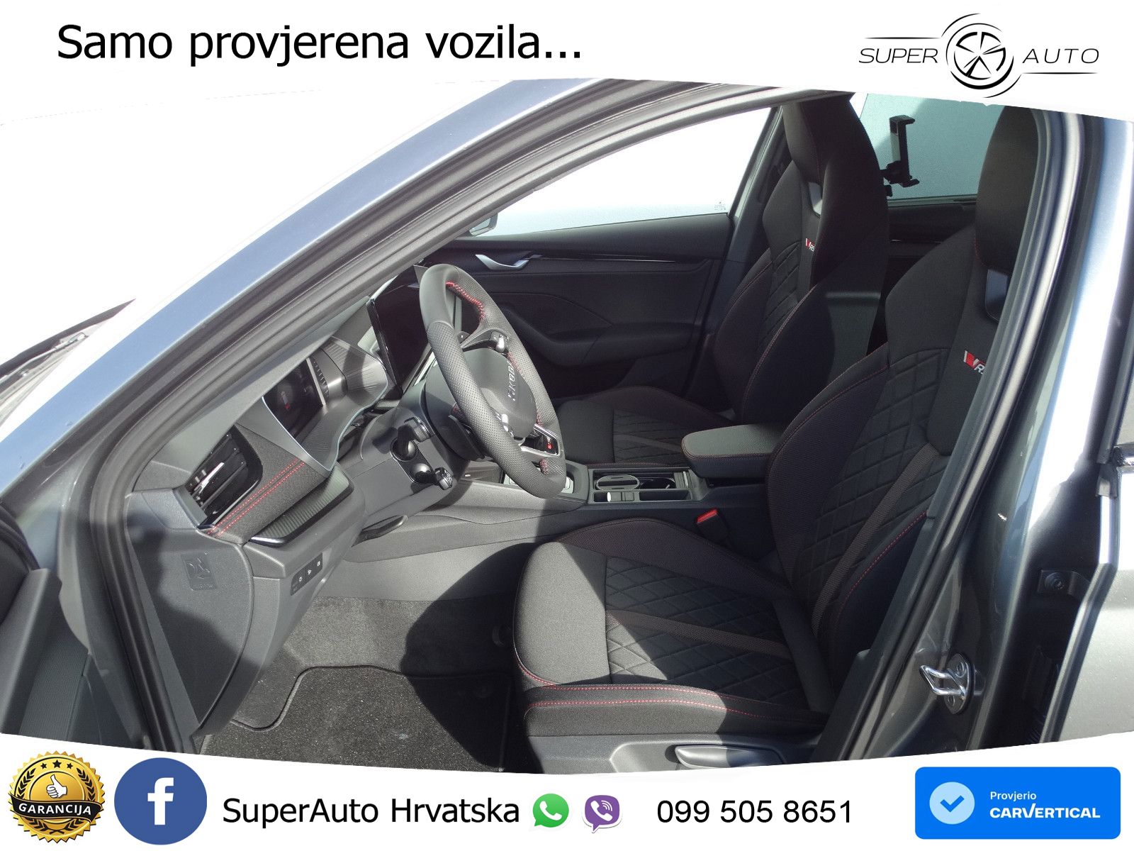Škoda Octavia Combi RS 2.0 TSI (265 KS) DSG LED+GR SJED+ACC