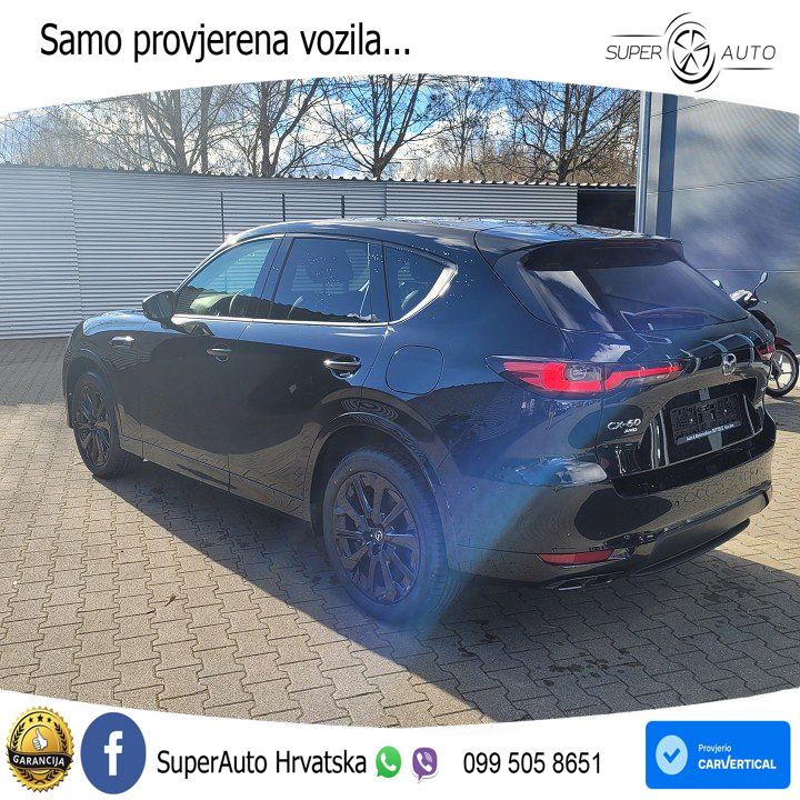 Mazda CX-60 3.3 e-Skyactiv D (254 KS) AWD Automatic MATRIX+GR SJED+KAM