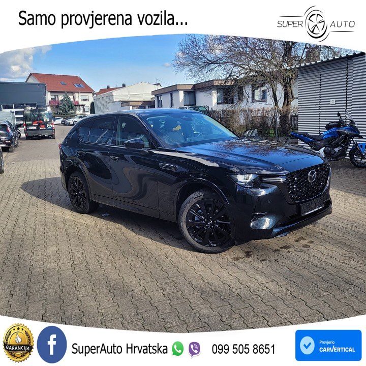 Mazda CX-60 3.3 e-Skyactiv D (254 KS) AWD Automatic MATRIX+GR SJED+KAM