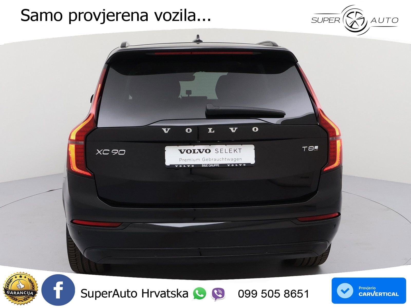Volvo XC90 2.0 T8 AWD Automatic ACC+HEAD+4xGR SJED+360+PANO