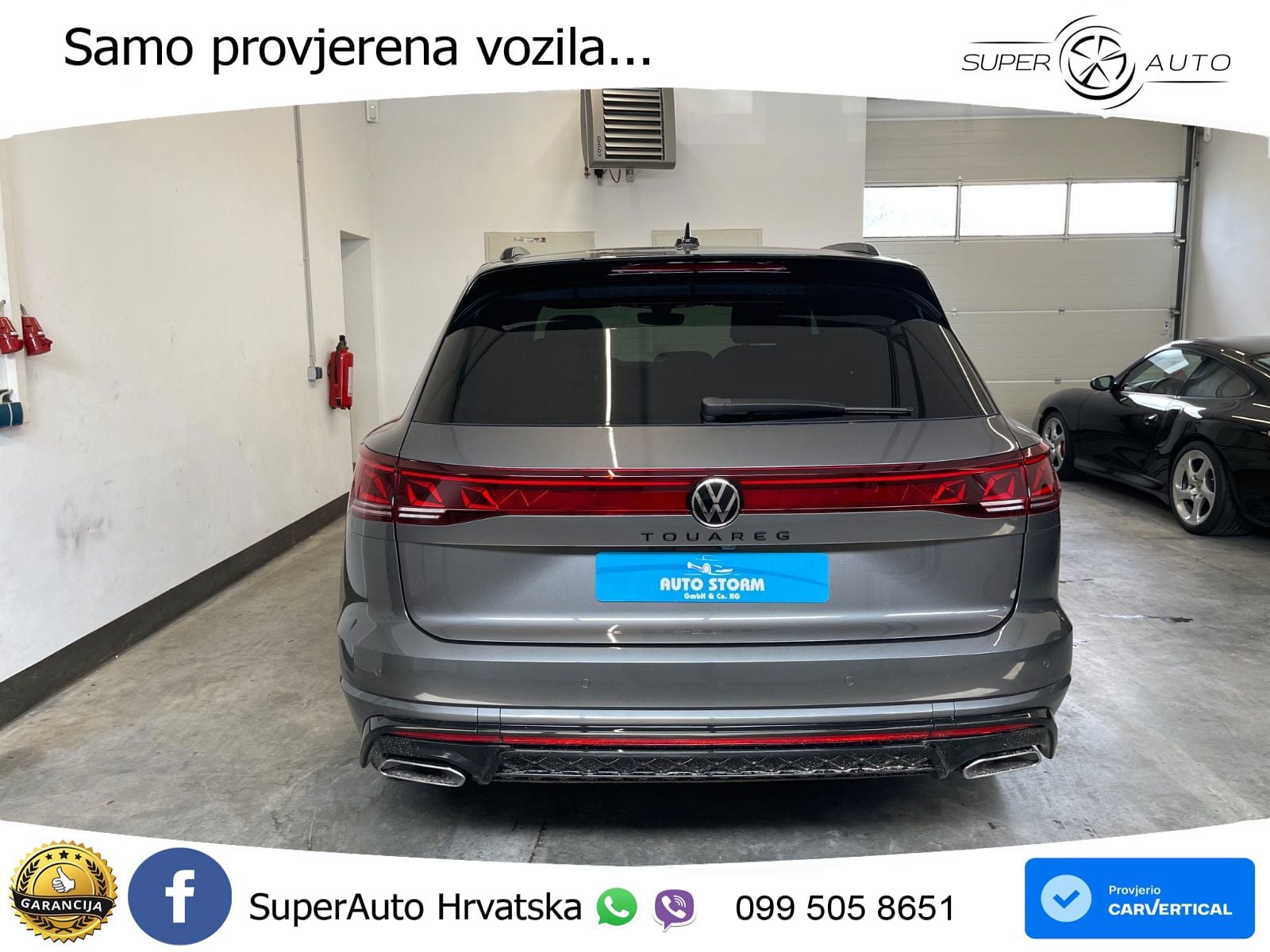 Volkswagen Touareg 3.0 V6 TDI (286 KS) 4MOTION Tiptronic R-Line ZRAČNI+ACC+GR SJED+KAM+PANO
