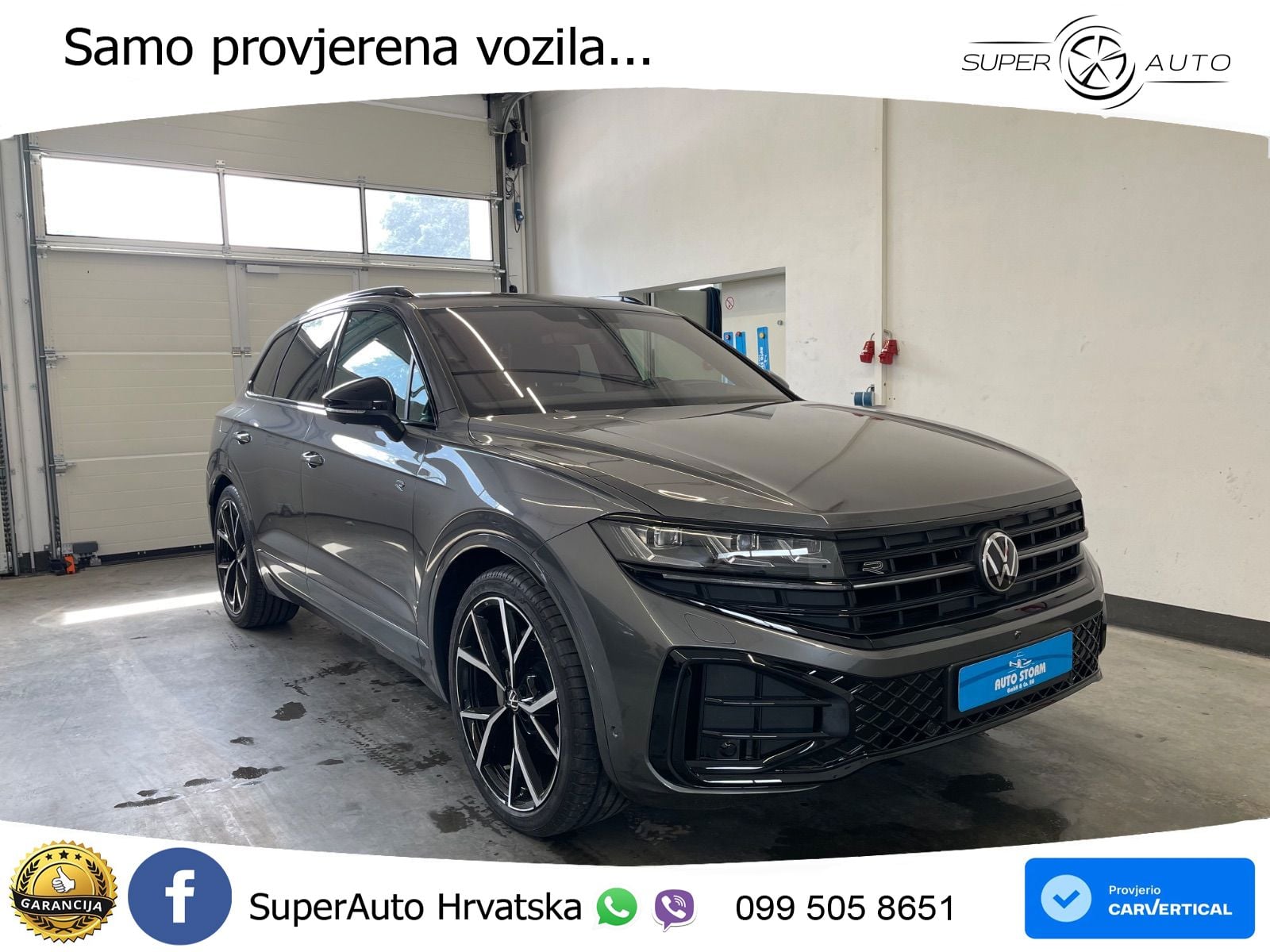 Volkswagen Touareg 3.0 V6 TDI (286 KS) 4MOTION Tiptronic R-Line ZRAČNI+ACC+GR SJED+KAM+PANO