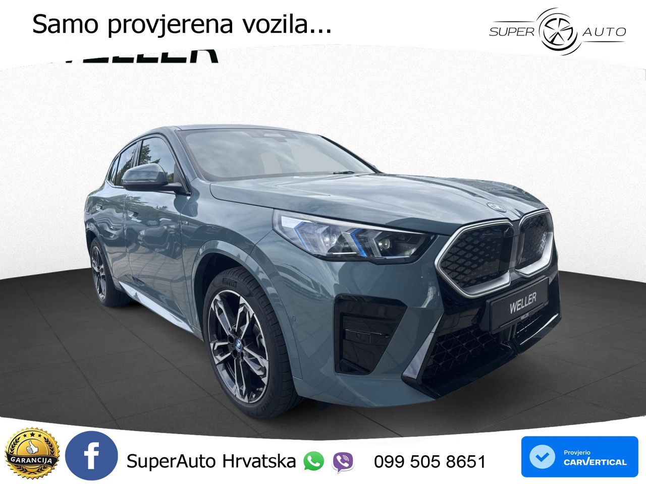 BMW iX2 66.5 kWh (313 KS) xDrive30