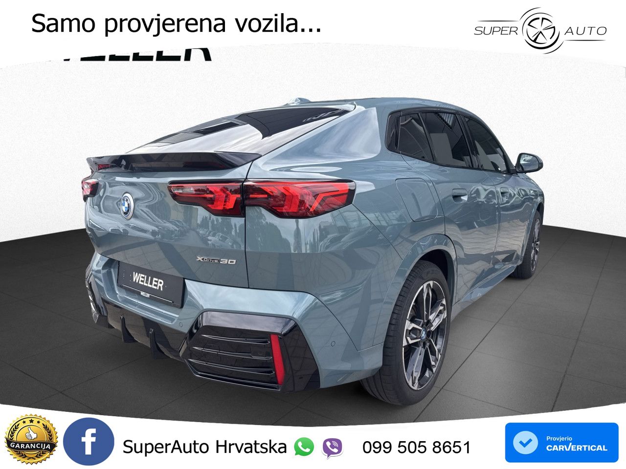 BMW iX2 66.5 kWh (313 KS) xDrive30