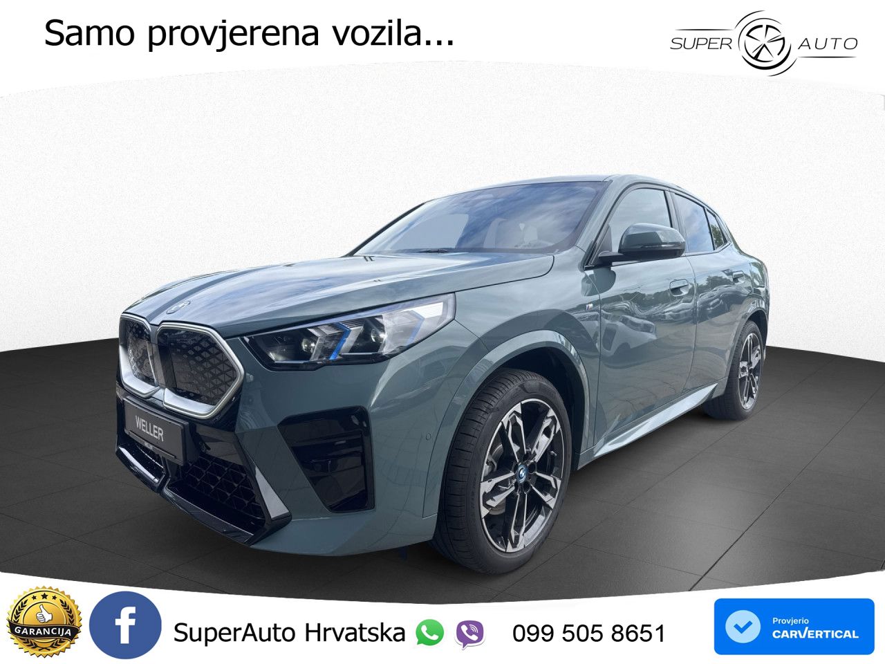 BMW iX2 66.5 kWh (313 KS) xDrive30