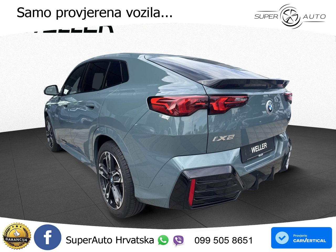 BMW iX2 66.5 kWh (313 KS) xDrive30