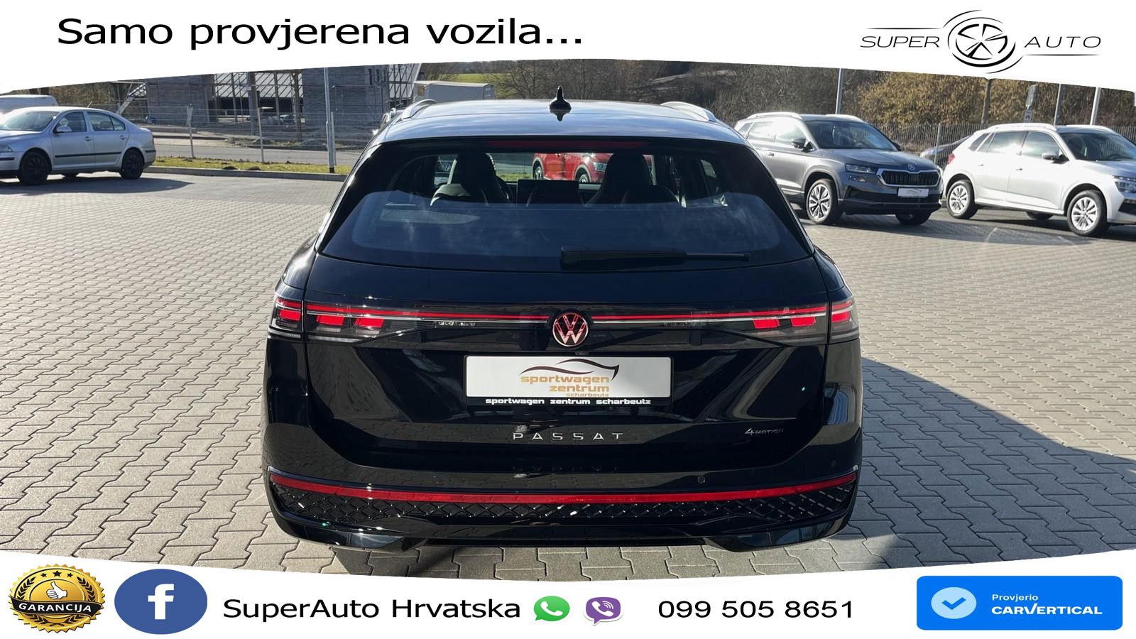 Volkswagen Passat Variant 2.0 TSI (265 KS) 4MOTION DSG R-Line MATRIX+GR SJED+KAM