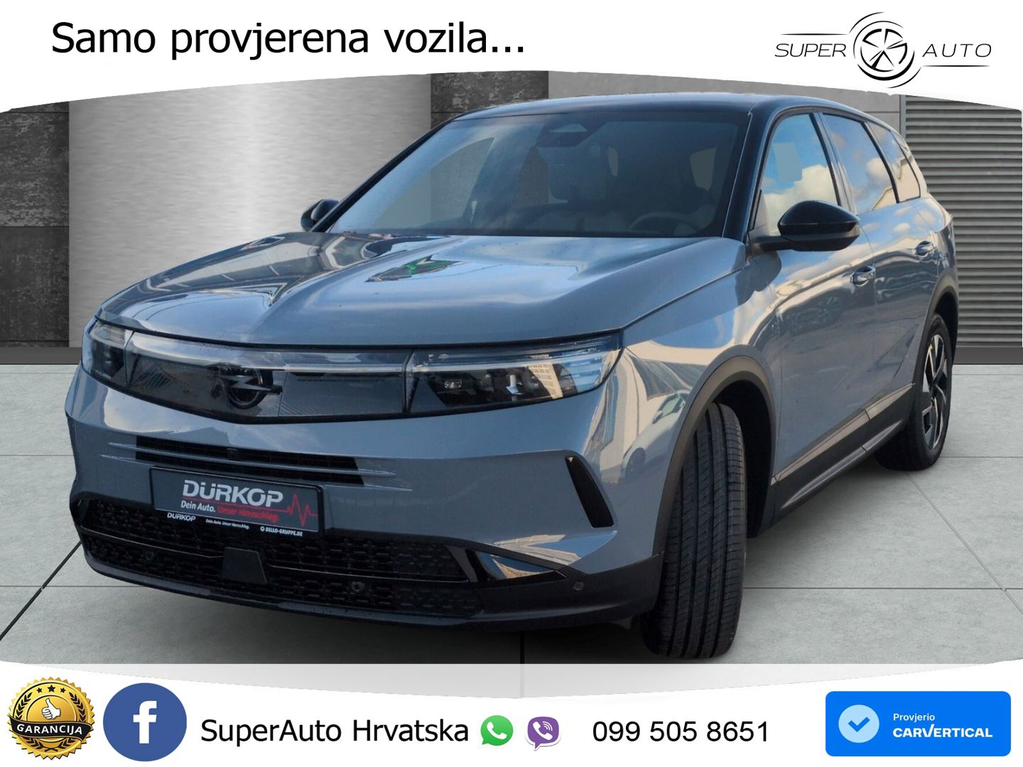 Opel Grandland 1.2 Turbo (145 KS) Hybrid eDCT Ultimate LED+GR SJED+ACC