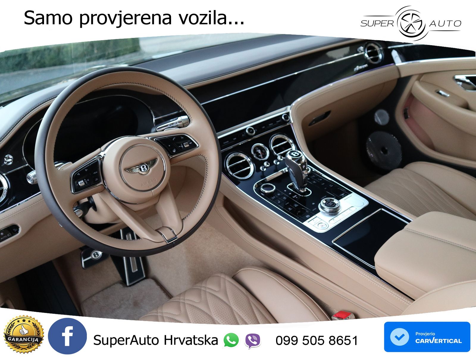 Bentley Continental GT IV 4.0 V8 TFSi (680 KS) AWD DCT ZRAČNI+ACC+GR SJED+KAM+PANO
