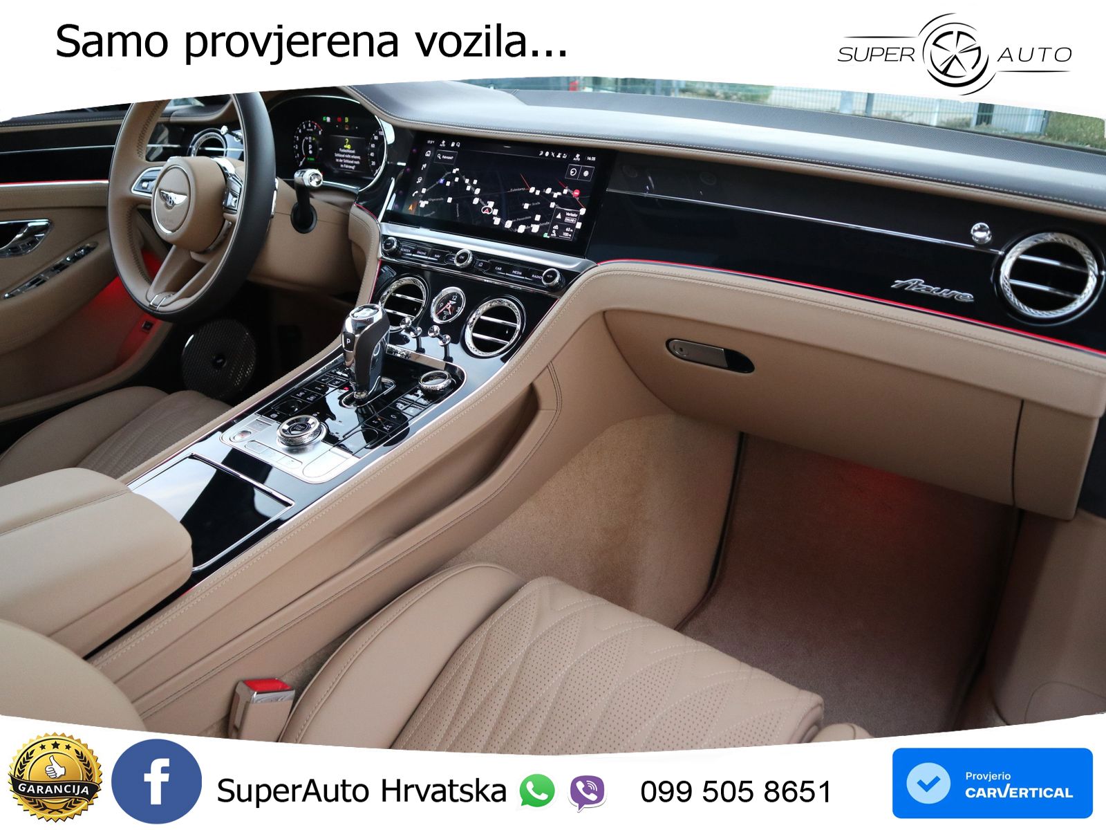 Bentley Continental GT IV 4.0 V8 TFSi (680 KS) AWD DCT ZRAČNI+ACC+GR SJED+KAM+PANO