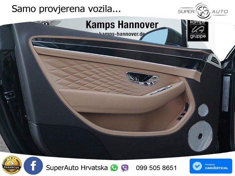 Bentley Continental GT IV 4.0 V8 TFSi (680 KS) AWD DCT ZRAČNI+ACC+GR SJED+KAM+PANO