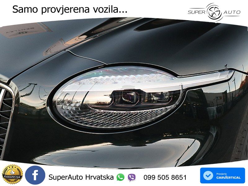 Bentley Continental GT IV 4.0 V8 TFSi (680 KS) AWD DCT ZRAČNI+ACC+GR SJED+KAM+PANO