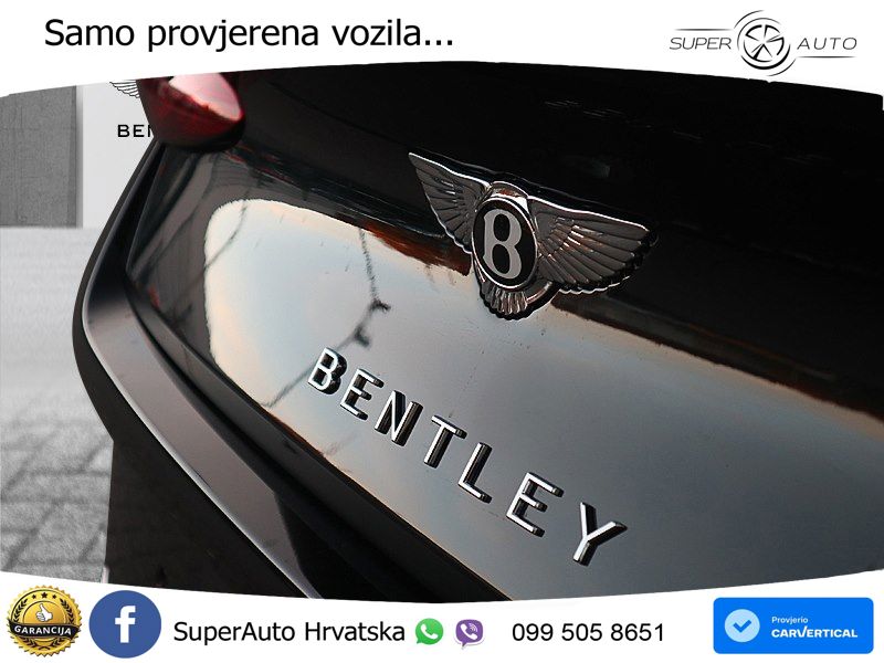 Bentley Continental GT IV 4.0 V8 TFSi (680 KS) AWD DCT ZRAČNI+ACC+GR SJED+KAM+PANO