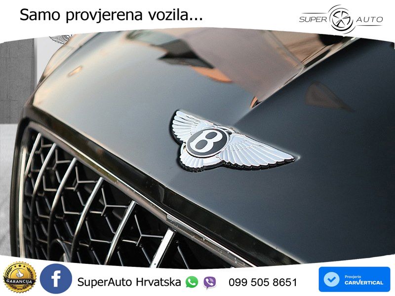 Bentley Continental GT IV 4.0 V8 TFSi (680 KS) AWD DCT ZRAČNI+ACC+GR SJED+KAM+PANO