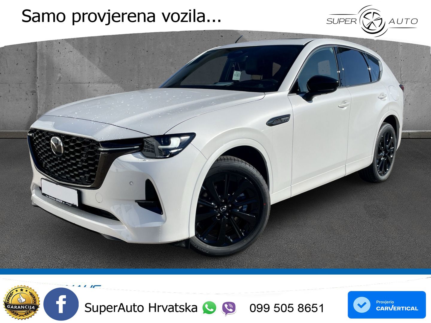 Mazda CX-60 2.5 e-Skyactiv (328 KS) AWD Automatic MATRIX+GR SJED+KAM