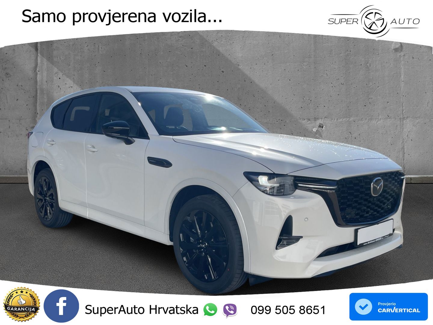 Mazda CX-60 2.5 e-Skyactiv (328 KS) AWD Automatic MATRIX+GR SJED+KAM