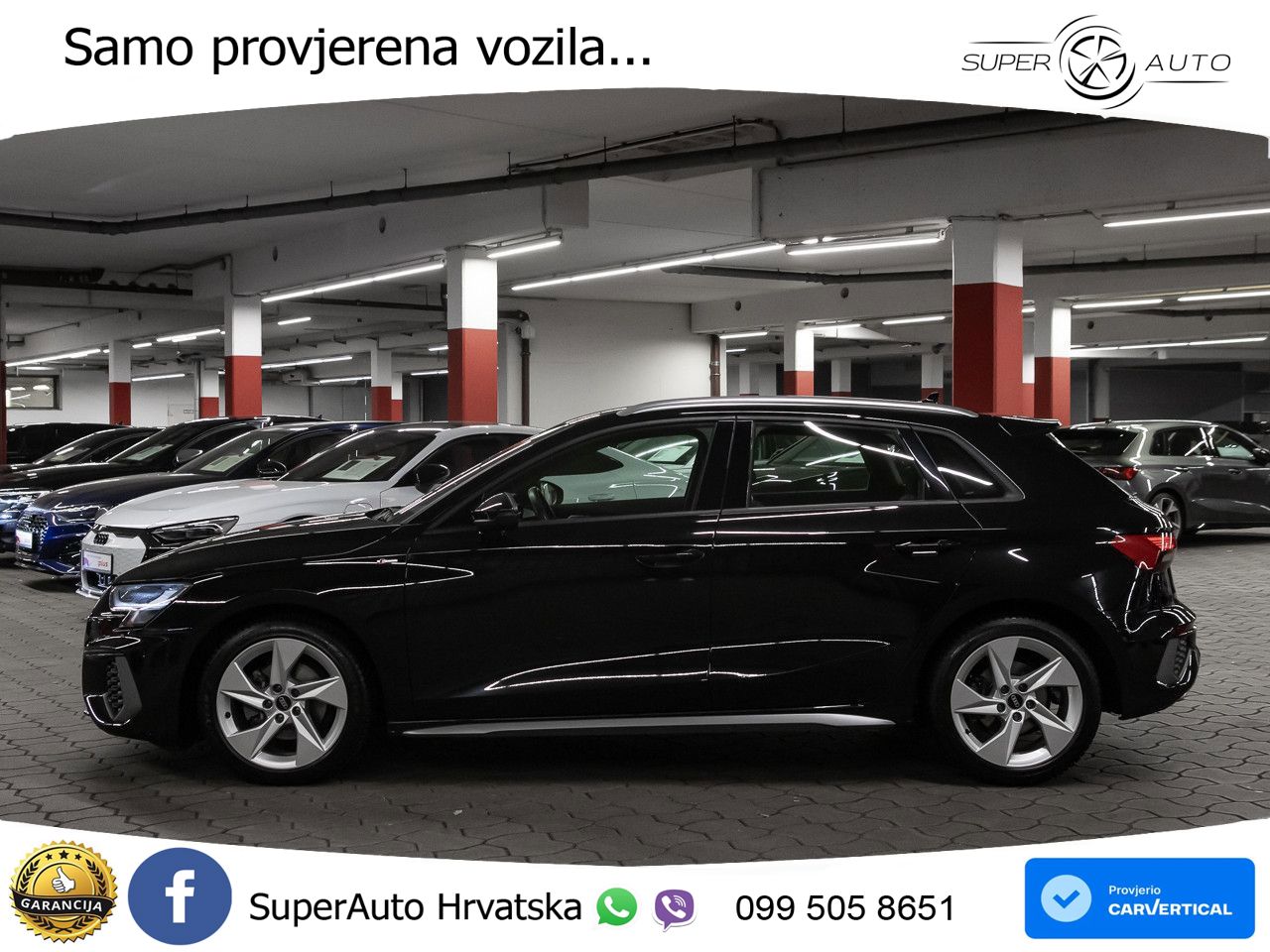 Audi A3 35 TFSI (150 KS) S tronic S line LED+GR SJED+ACC