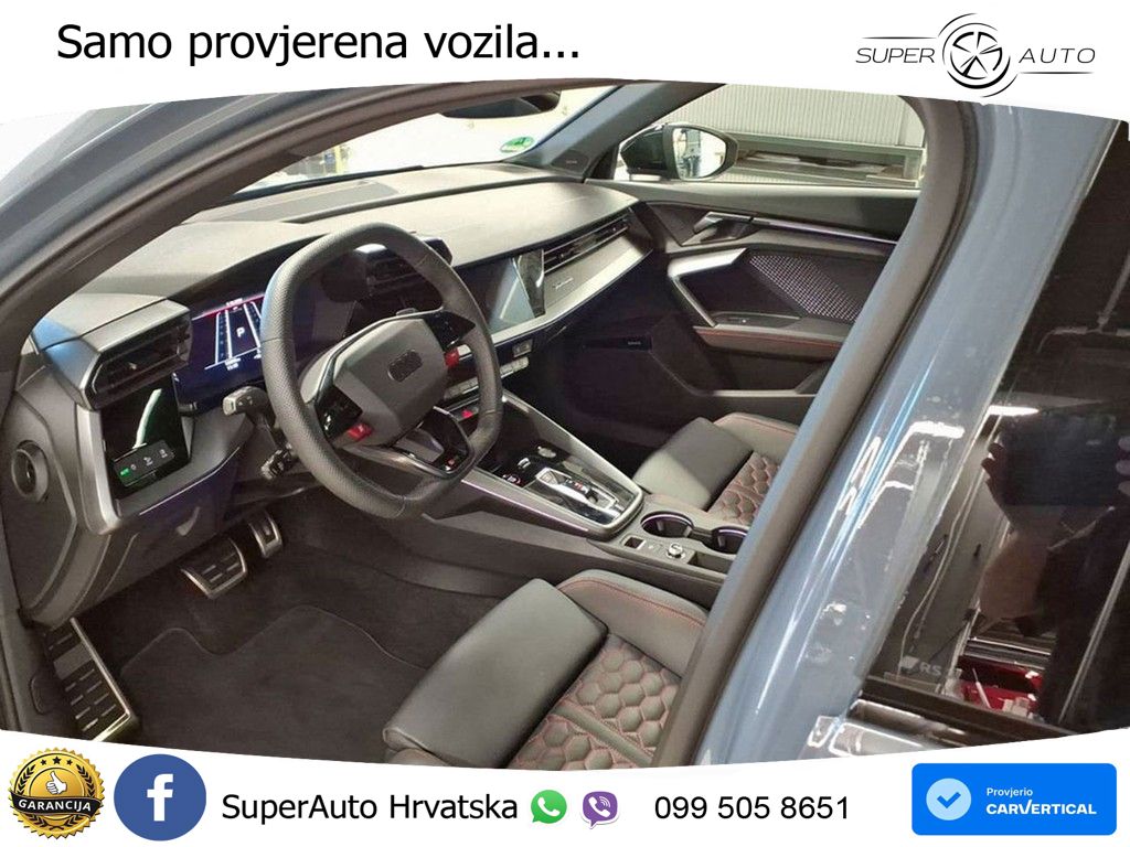Audi RS3 Sedan 2.5 TFSI (400 KS) quattro S tronic MATRIX+GR SJED+KAM