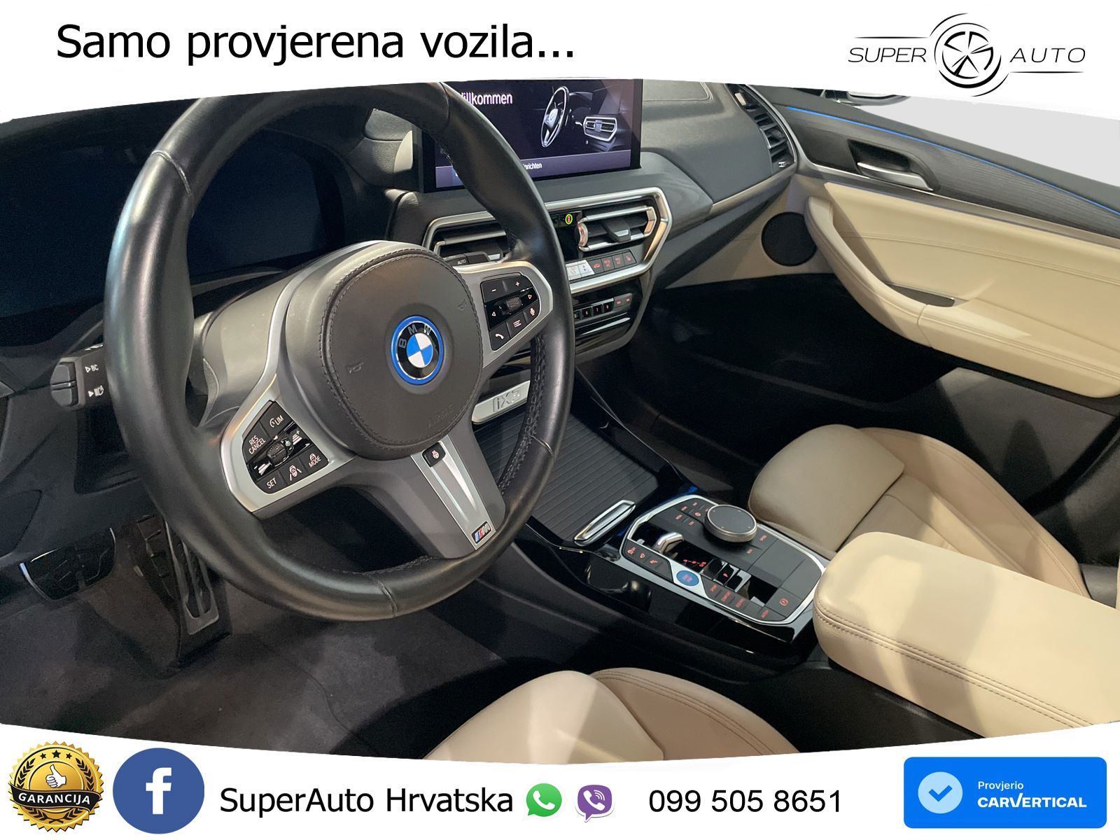 BMW iX3 80 kWh (286 KS) M Sport
